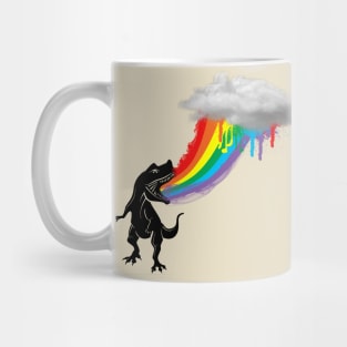 Rainbow Dinosaur Mug